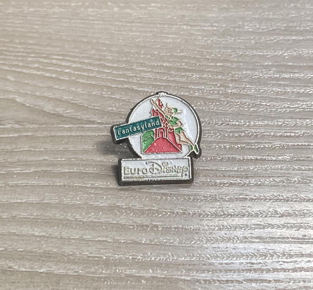 PIN - EURO DISNEY - FANTASYLAND - PETER PAN, Collections, Enlèvement ou Envoi, Utilisé, Figurine, Insigne ou Pin's