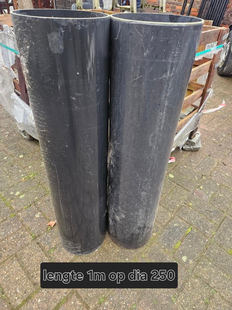 Verhoogstuk of verleng stuk dia 250 x 1m = 2st, Doe-het-zelf en Bouw, Buizen en Afvoer, Ophalen