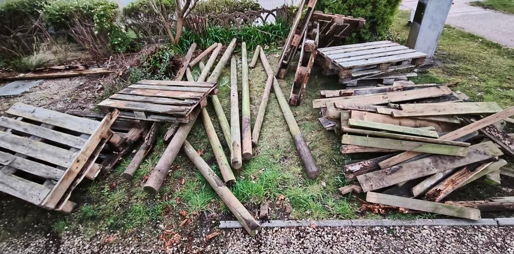 GRATIS Brandhout, Doe-het-zelf en Bouw, Ophalen