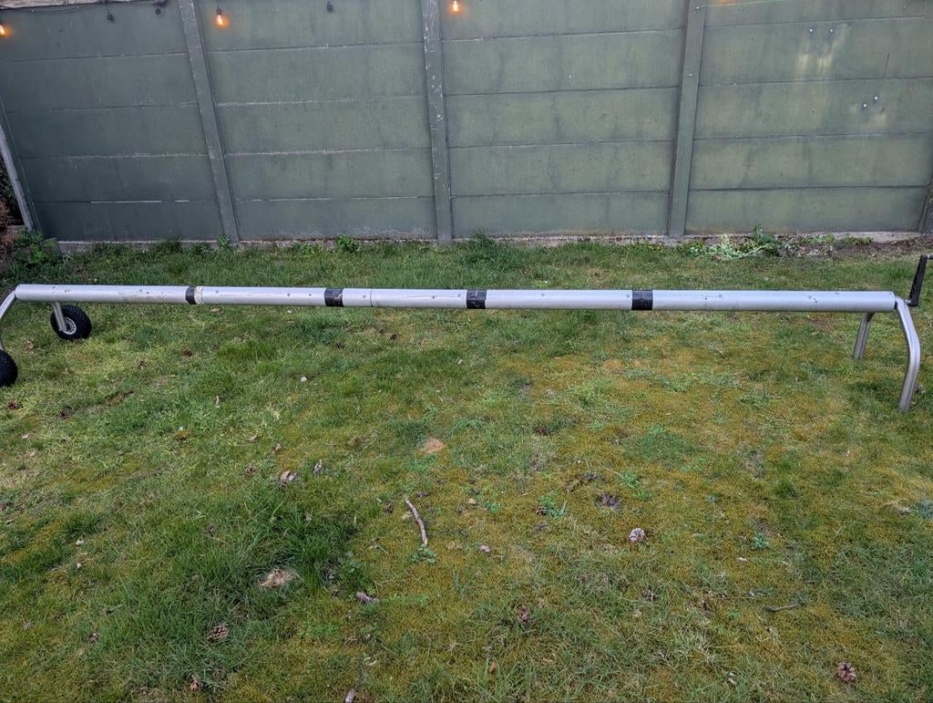 Oprolsysteem zwembadzeilen 5meter, Ophalen