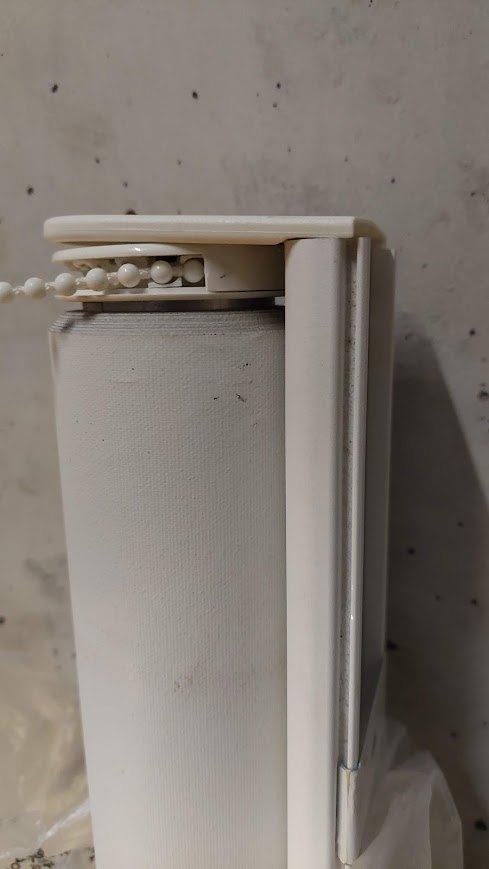 rideau foncé, Enlèvement, Comme neuf, Blanc