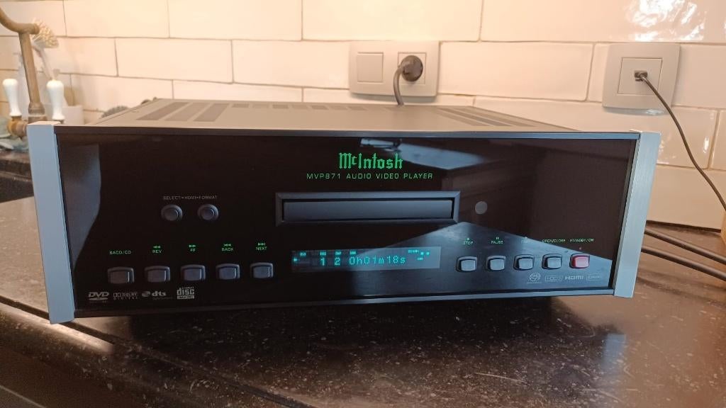 McIntosh MVP871 Audio Video Player, Ophalen, Zo goed als nieuw, Overige merken