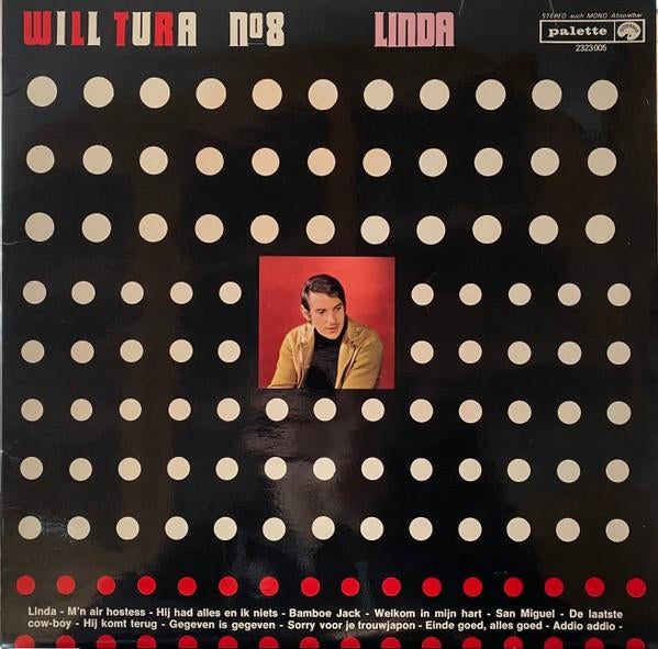 LP: Will Tura ‎– Will Tura N 8 - Linda, Ophalen of Verzenden, Gebruikt, 12 inch, Pop