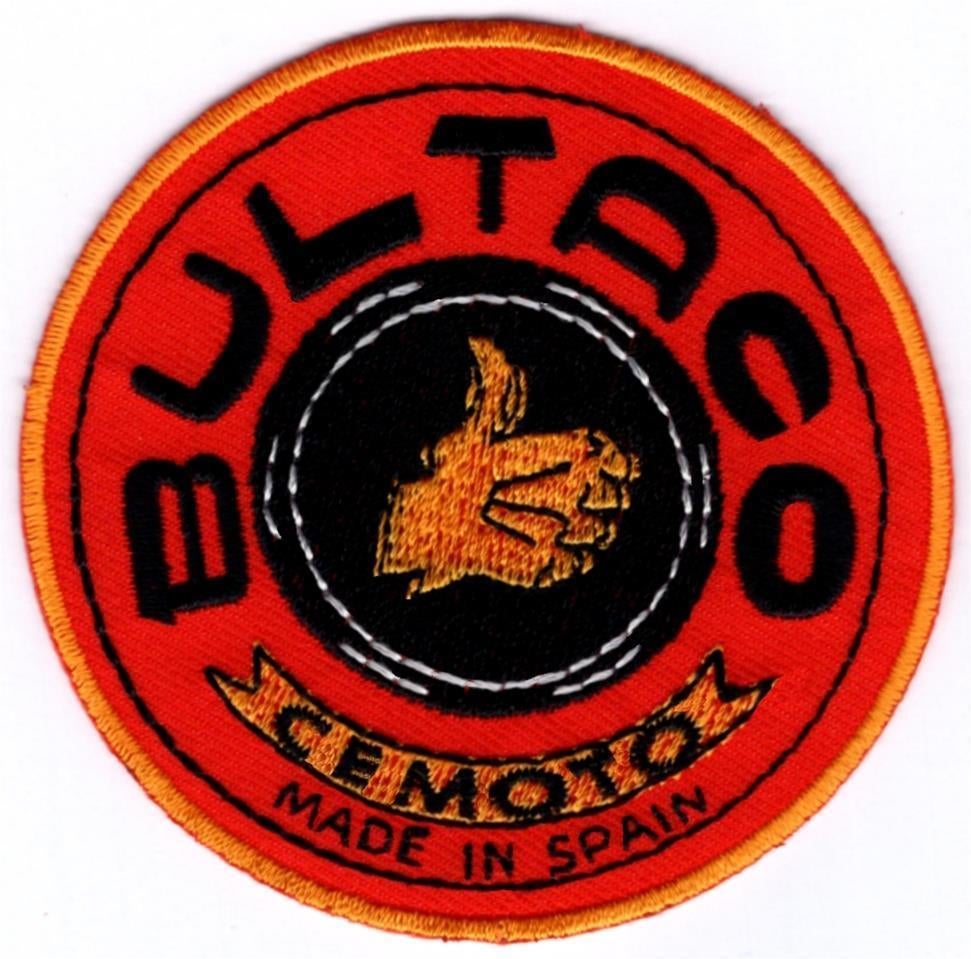 Bultaco Cemoto stoffen opstrijk patch embleem, Verzenden, Nieuw