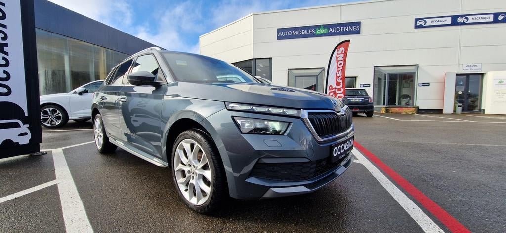 Skoda Kamiq très équipé, Argent ou Gris, Achat, Entreprise, Noir