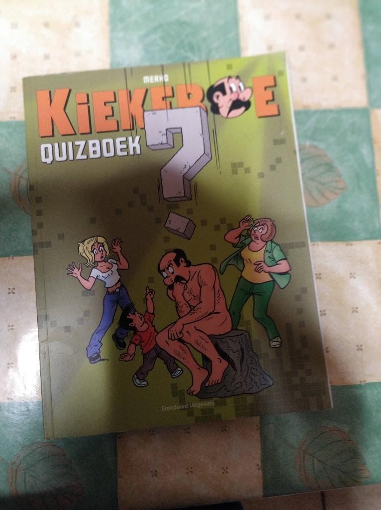 kiekeboe quiz boek, Boeken, Stripverhalen, Ophalen of Verzenden