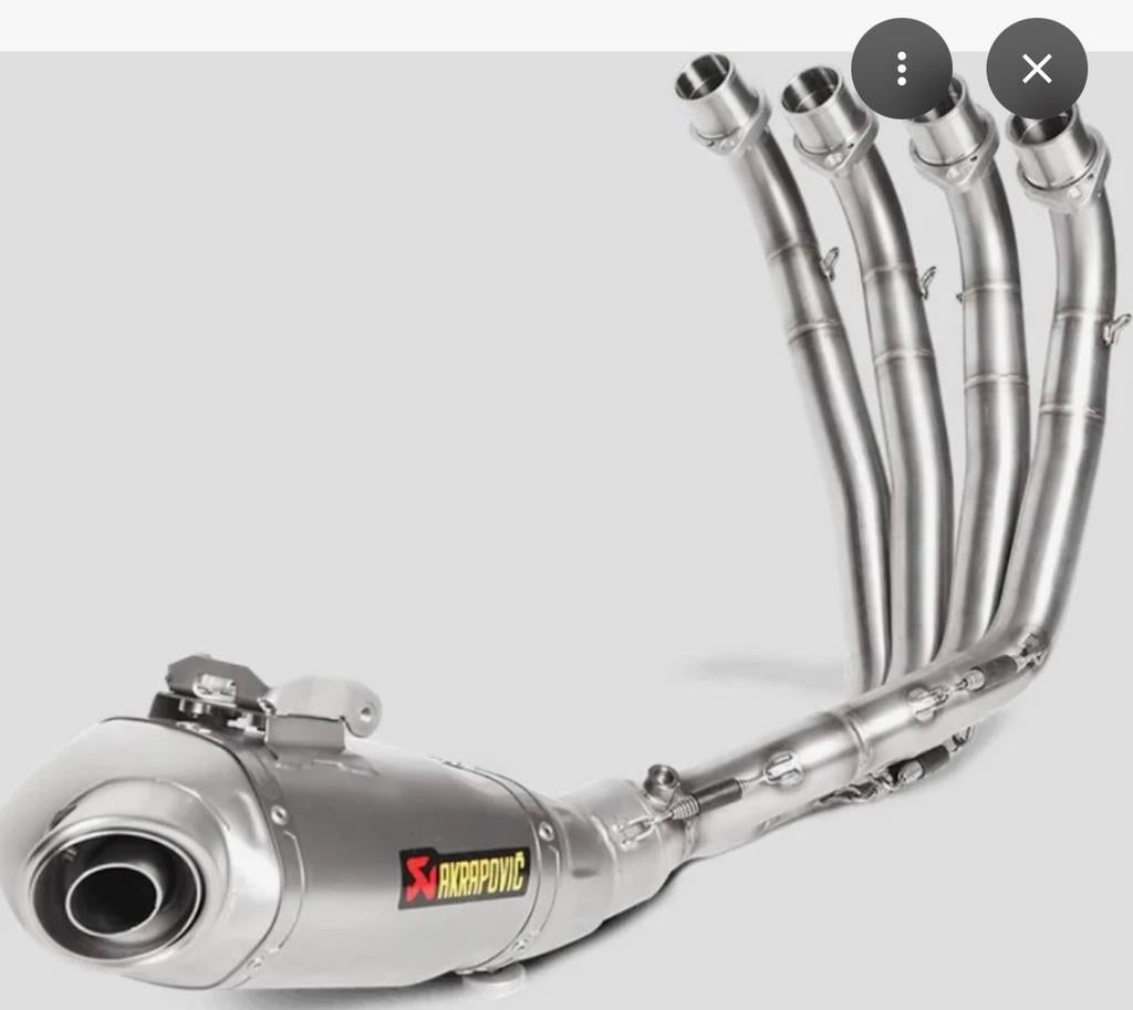 Akrapovic cbr 650r/650f, Ophalen, Gebruikt
