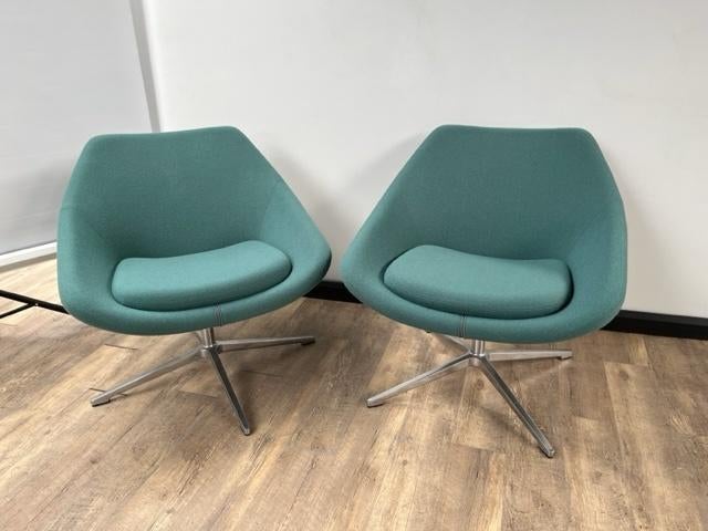 Allermuir fauteuil A640 (Blauw), Huis en Inrichting, Ophalen, Blauw