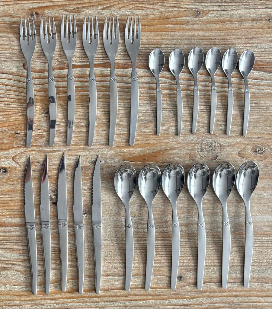 Couverts ménagère inox - Lou Laguiole, Maison & Meubles, Cuisine | Couverts, Enlèvement, Neuf, Inox ou Chrome, Ensemble de couverts