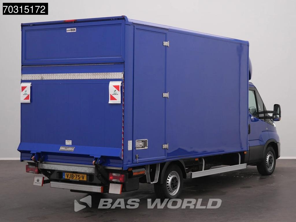 Iveco Daily 35S14 Laadklep Automaat Zijdeur Bakwagen LED Nav, Auto's, Start-stop-systeem, Gebruikt, Euro 6, Iveco
