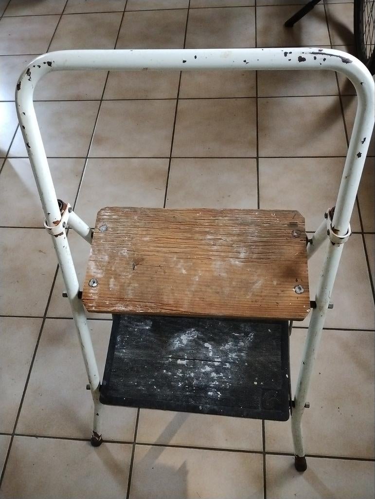 Escabeau 2 marches, Bricolage & Construction, Échelles & Escaliers, Enlèvement