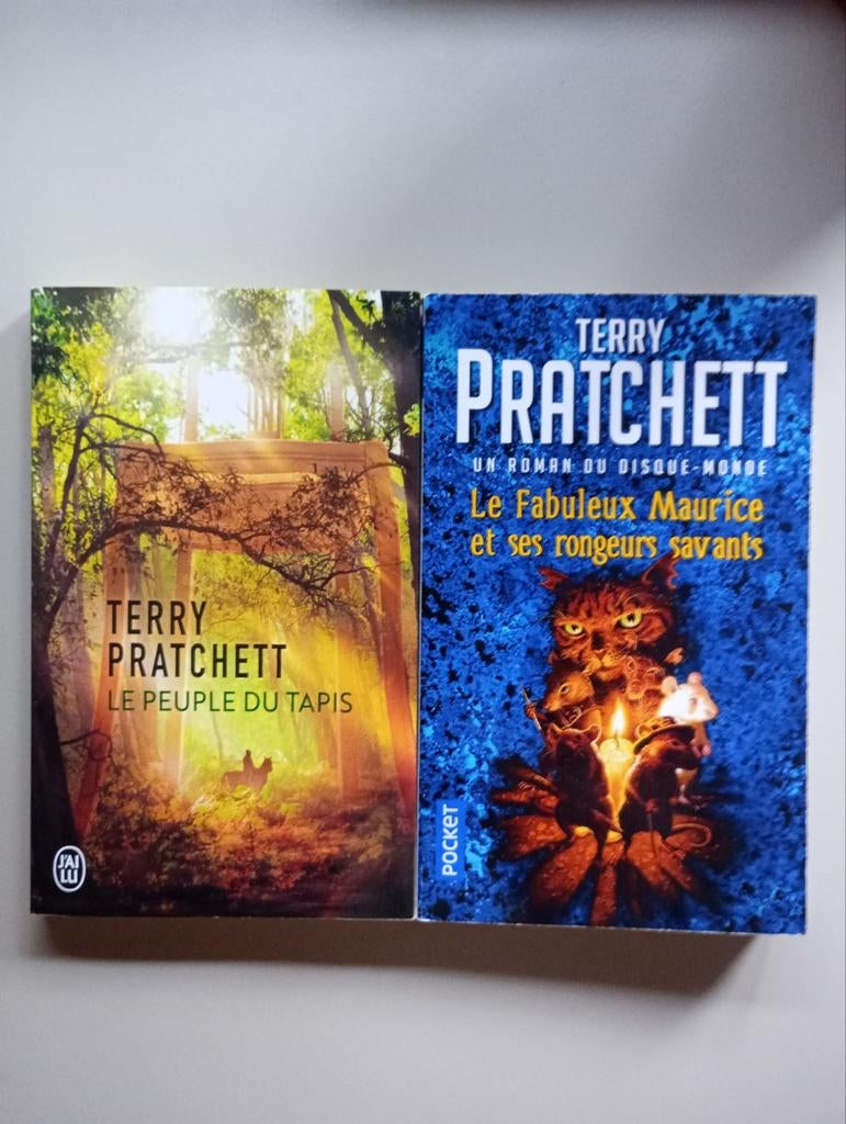 2 romans van Terry Pratchett, Ophalen, Zo goed als nieuw, Terry Pratchett