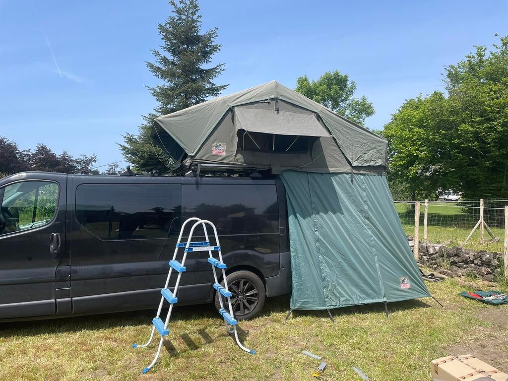 Tembo 160 daktent, Caravans en Kamperen, Tenten, Ophalen, Gebruikt, Tot en met 2