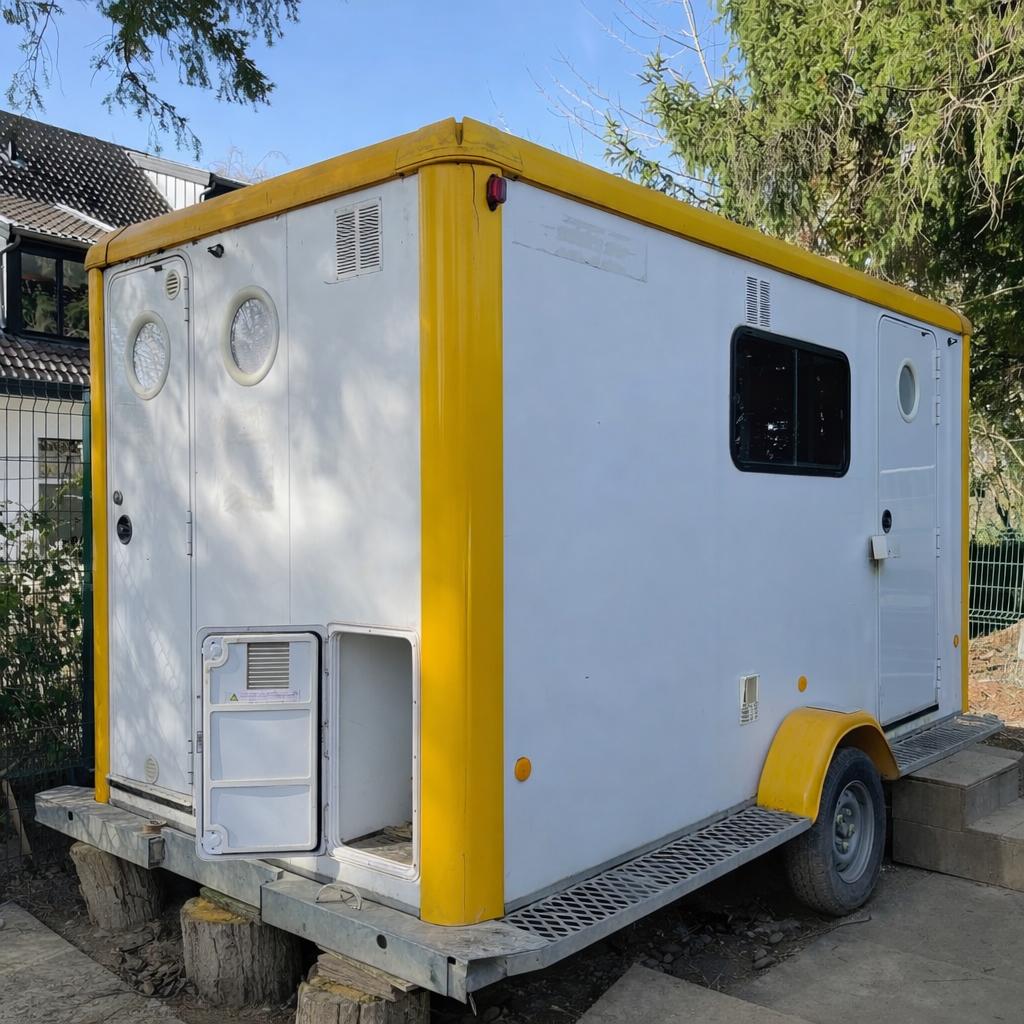 CNSE Remorque abri de chantier, Enlèvement, Utilisé