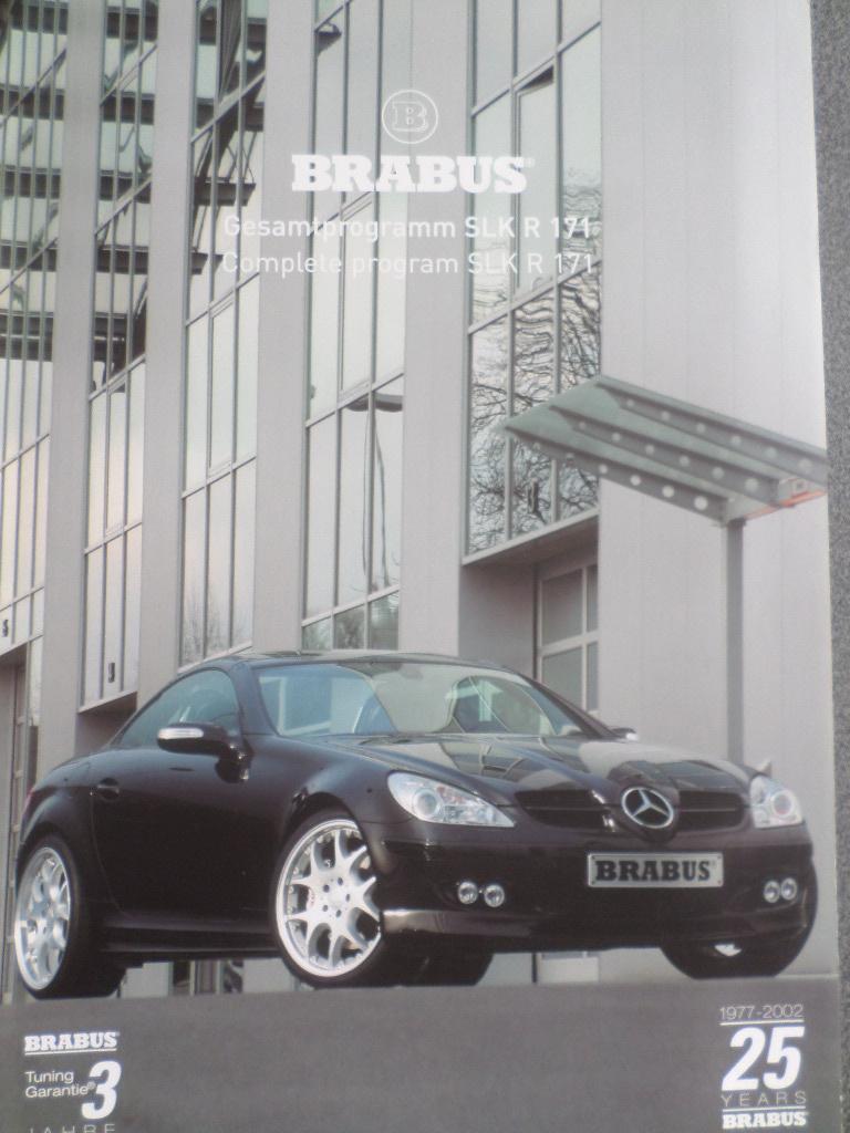 Brochure de la Mercedes Brabus SLK 2012, Enlèvement ou Envoi, Mercedes
