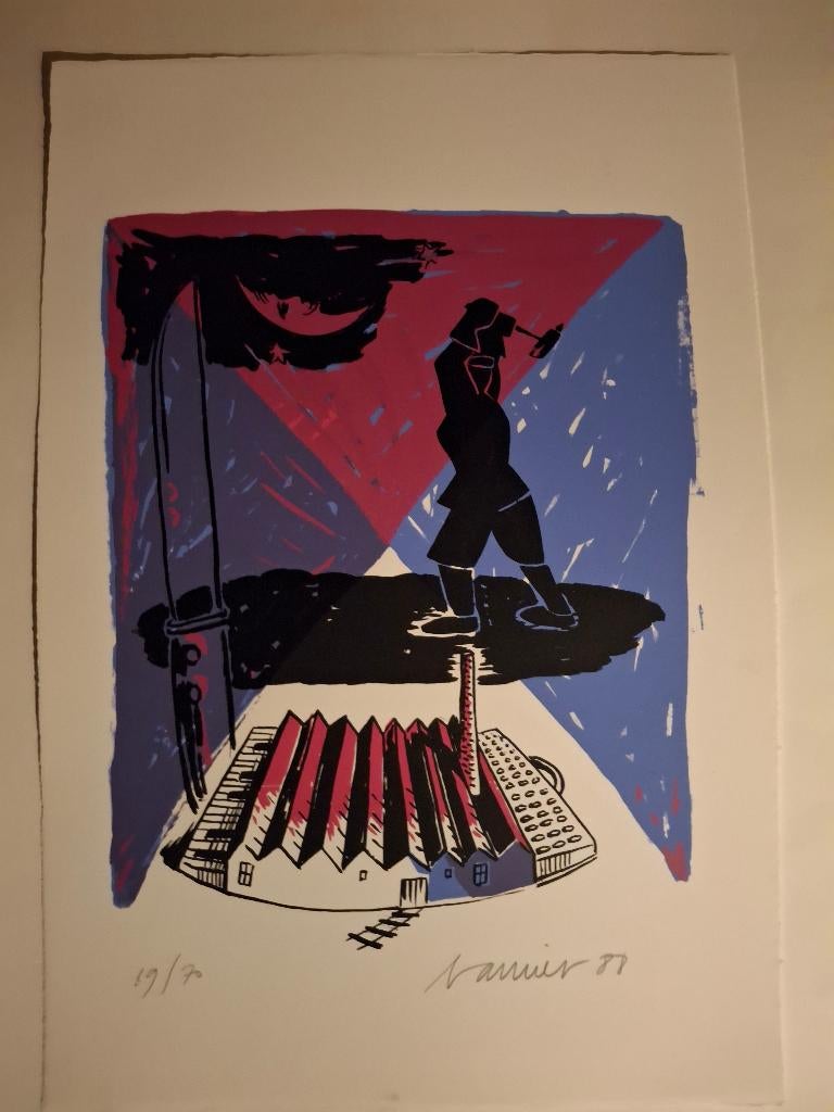 Jan Vanriet, Antiquités & Art, Art | Lithographies & Sérigraphies, Enlèvement