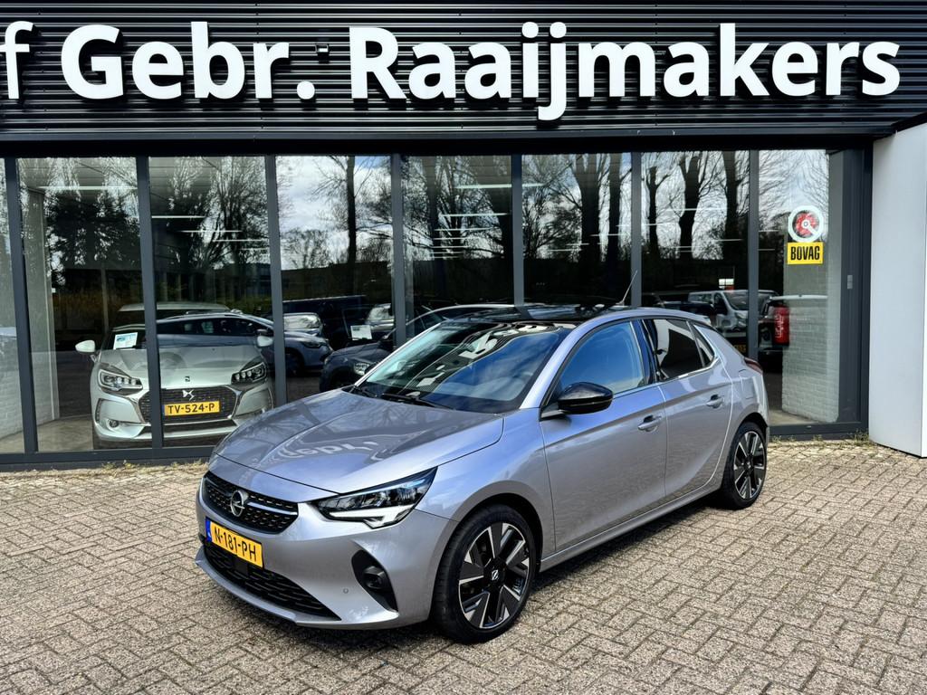 Opel CORSA-E Elegance 50 kWh*Panoramadak*LED*91%SOH*9835 net, Auto's, Opel, 330 km, Gebruikt, Leder en Stof, 5 zetels