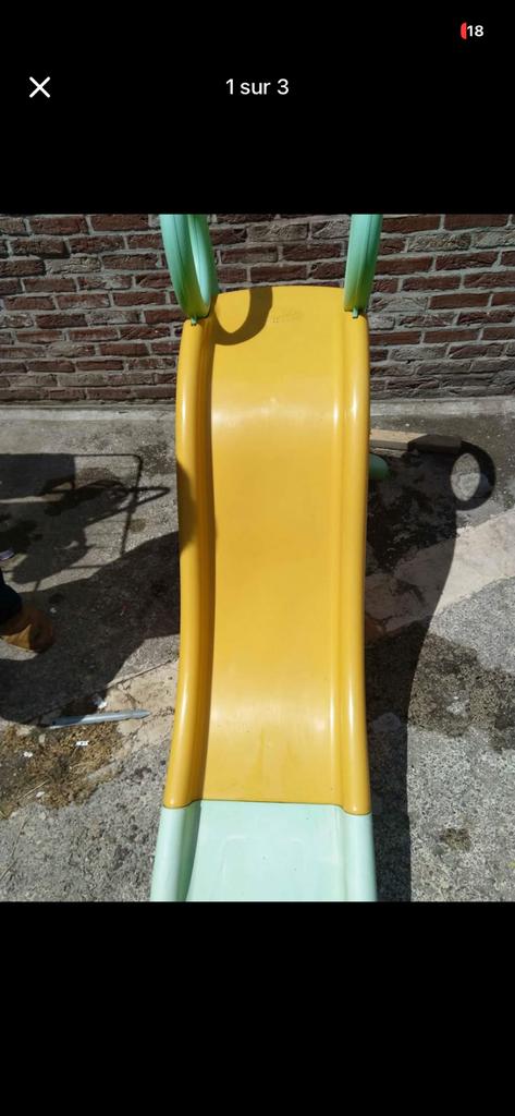 Toboggan, Enlèvement, Comme neuf, Toboggan