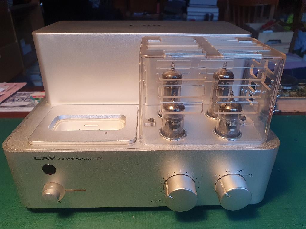 Amplificateur à lampe CAV T2, TV, Hi-fi & Vidéo, Amplificateur à lampes, Amplificateur, Enlèvement