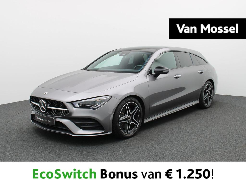 Mercedes-Benz CLA 200 AMG Line Shooting Brake + PANORAMISCH, Auto's, Mercedes-Benz, CLA, Gebruikt, Zwart, 4 cilinders