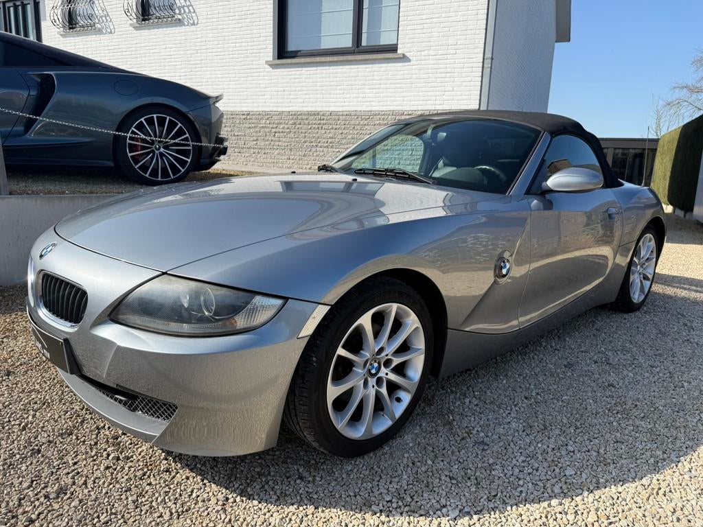 BMW Z4 cabrio 2.0l, Auto's, BMW, 1995 cc, Zwart, Cabriolet, Leder