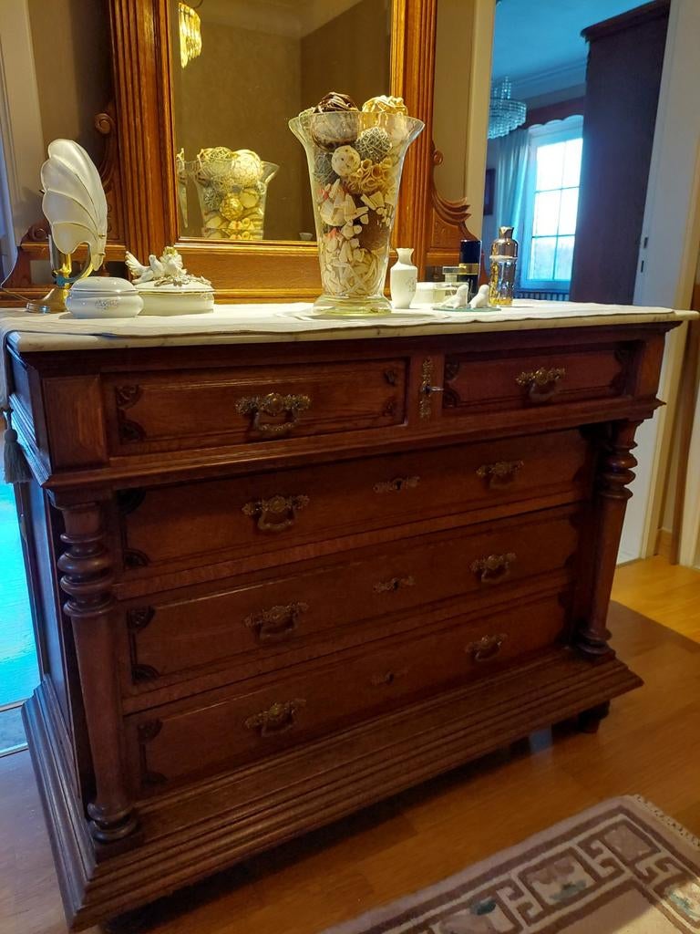 Dressoir avec 3 tiroirs et miroir, Enlèvement