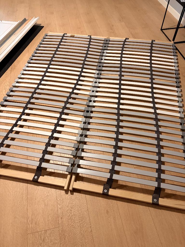 Lattenbodem, Ophalen, Gebruikt, Tweepersoons, Bedbodem