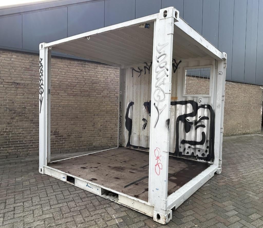 Doorloop container/toegang container 10FT gebruikt, Ophalen, Gebruikt