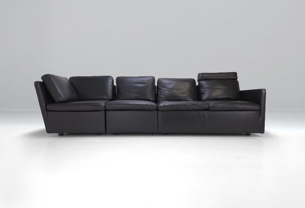 Durlet Coco moduleerbare sofa, Ophalen of Verzenden, Zo goed als nieuw, Leer
