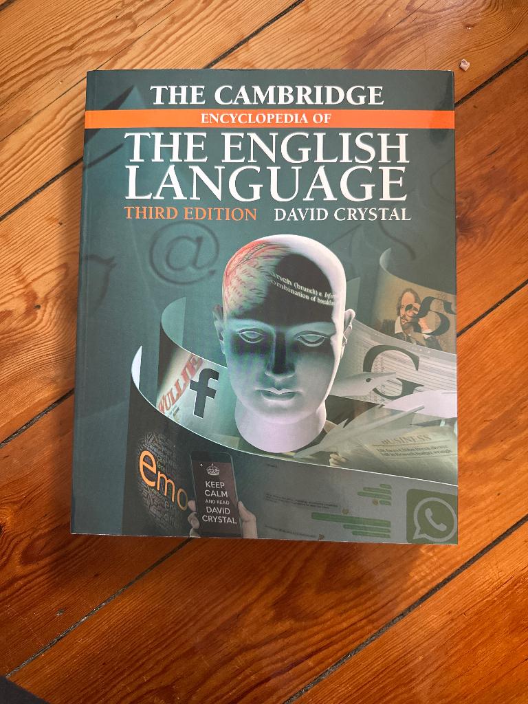 The Cambridge encyclopedia of the English Language, Boeken, David crystal, Complete serie, Ophalen of Verzenden, Zo goed als nieuw