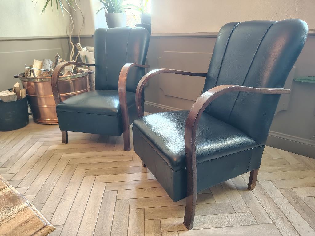 2 Vintage clubzeteltjes, Ophalen, Gebruikt, Minder dan 75 cm, 50 tot 75 cm