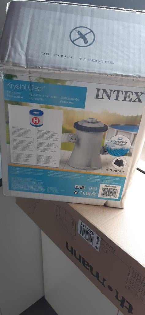 Intex filter pomp voor zwembad, Tuin en Terras, Zwembad-toebehoren, Ophalen of Verzenden, Filter