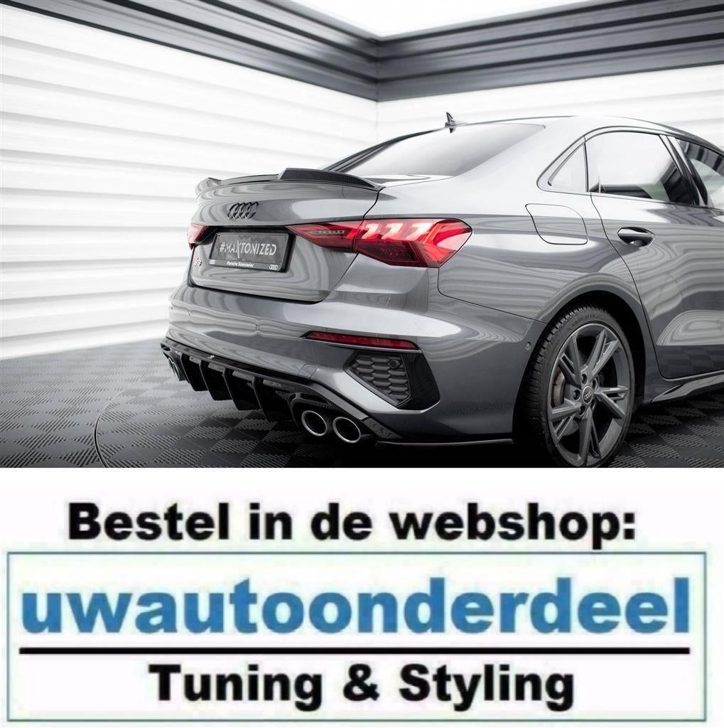 Maxton Achterklep Spoiler Lip Geschikt Voor Audi A3 S3 8Y 3D, Verzenden