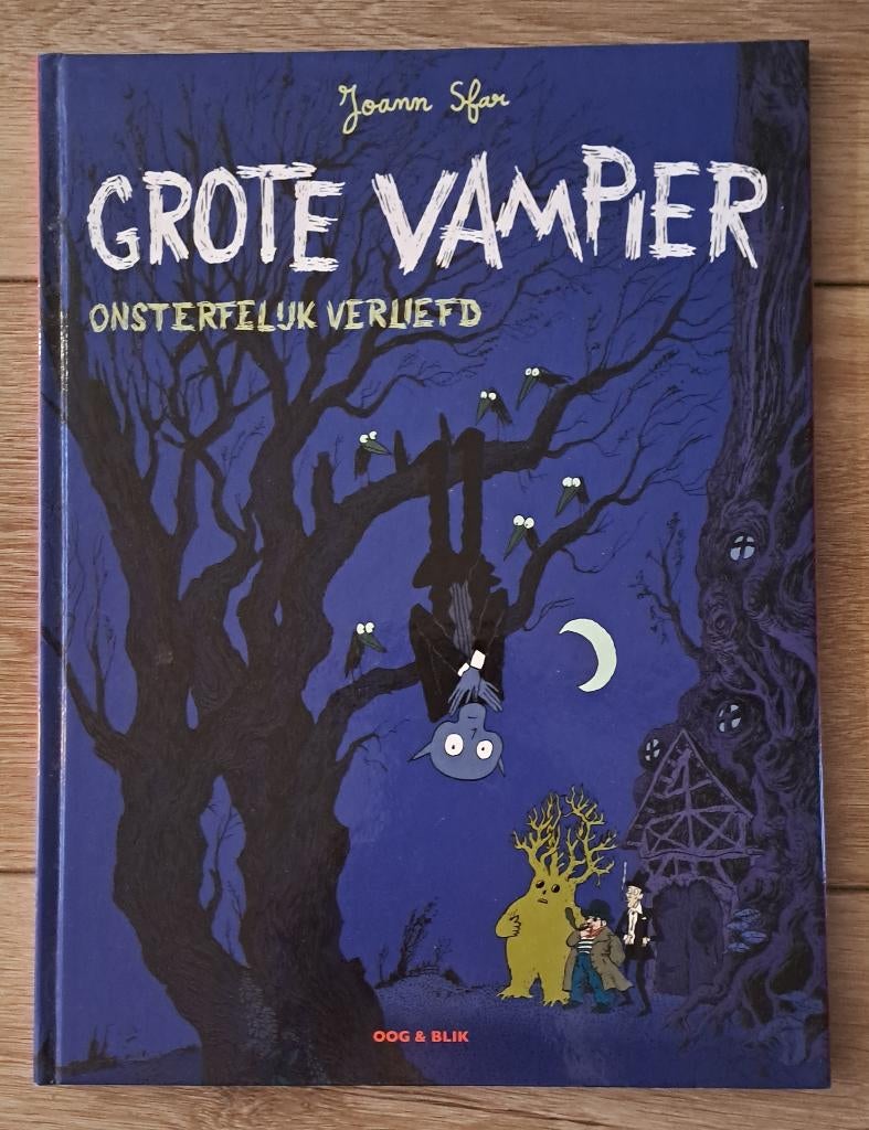 Joann Sfar - Grote Vampier - Onsterfelijk Verliefd, Boeken, Stripverhalen, Eén stripboek, Joann Sfarr, Ophalen of Verzenden, Zo goed als nieuw