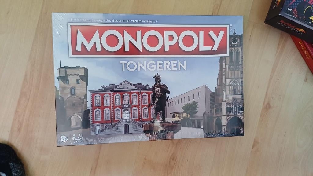 bordspel seal Monopoly Tongeren Monopolie Belgie, Hobby en Vrije tijd, Gezelschapsspellen | Bordspellen, Nieuw, Een of twee spelers