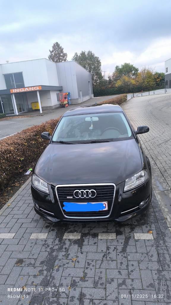 Audi A3 TDi S line 1.6, Euro 5, Zwart, Particulier, Te koop