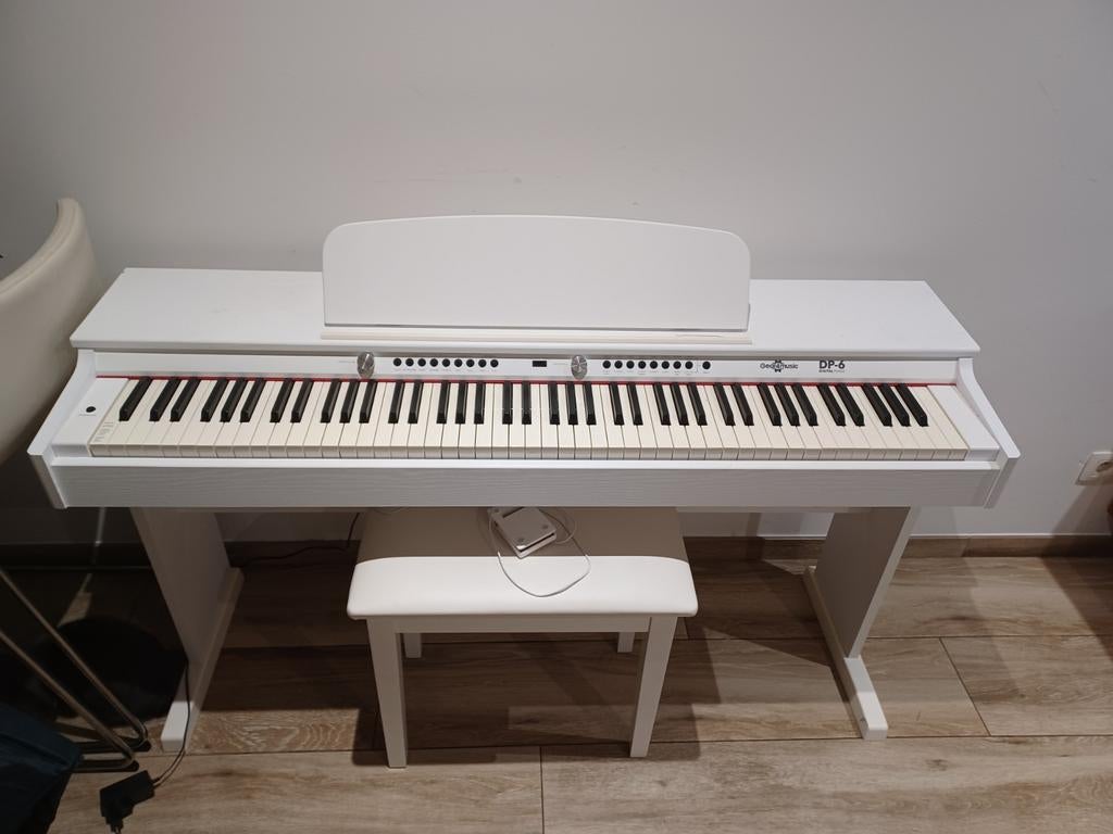 Elektrische piano DP-6 digital piano Gear4music, Enlèvement, Piano