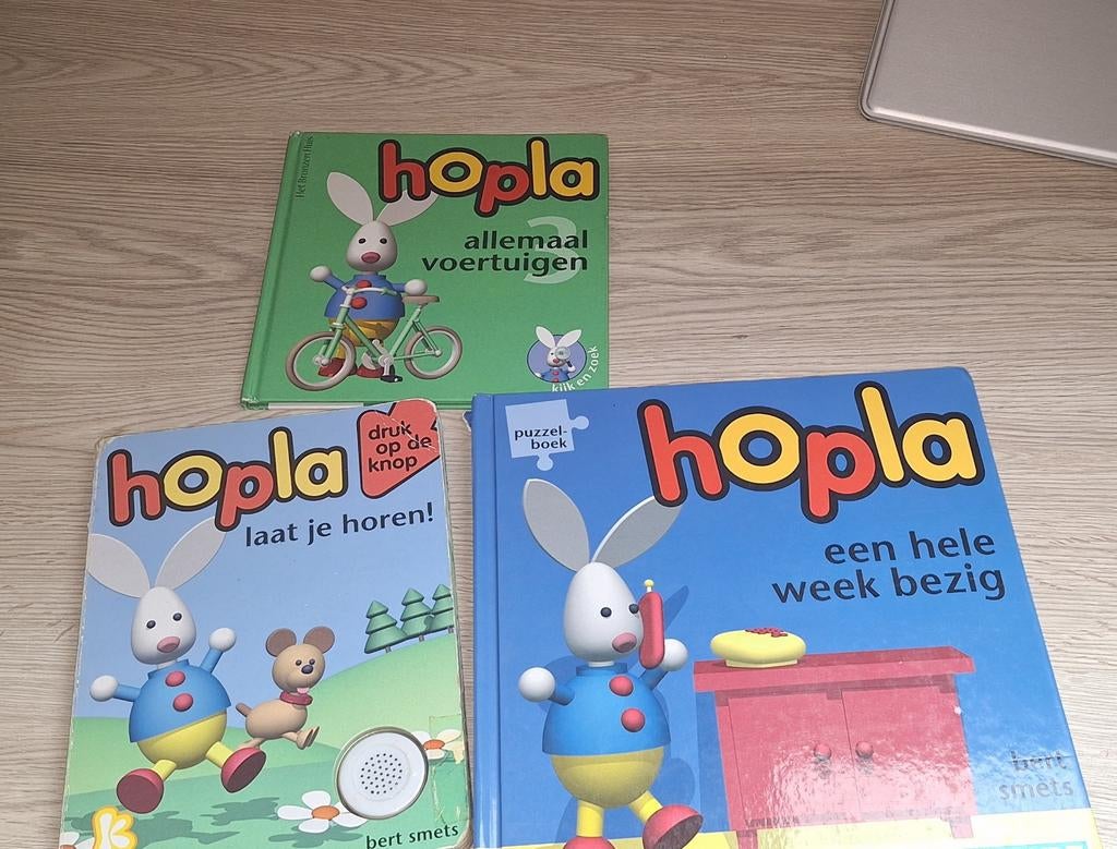 Boekjes  hopla, Ophalen