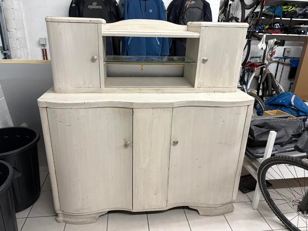 Handige kast voor on berging, Tuin en Terras, Bergingen en Tuinkasten, Ophalen, Gebruikt, Hout