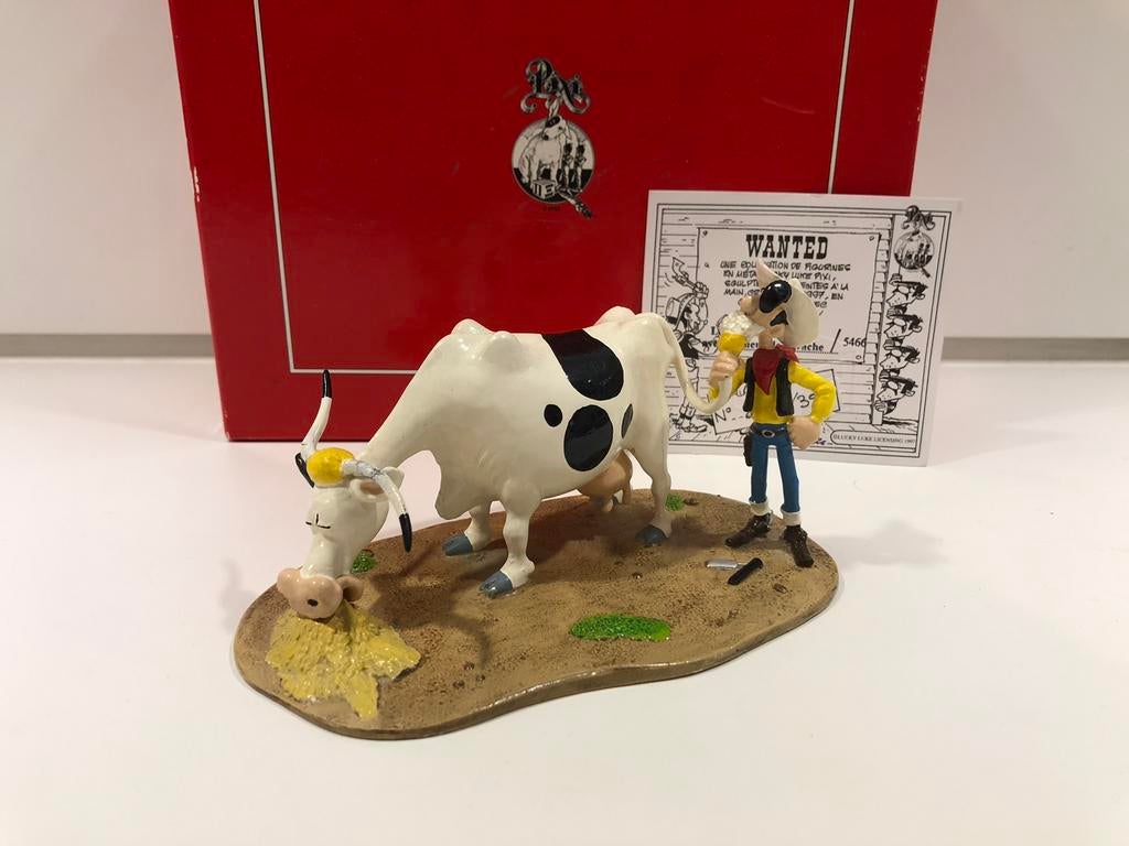 Lucky Luke scheert zich met de koeienstaart, pixi, Verzamelen, Ophalen of Verzenden, Zo goed als nieuw