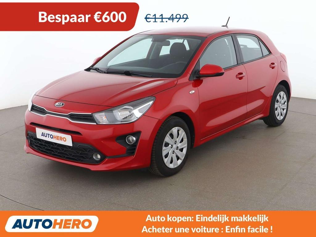 Kia Rio 1.2 Edition 7 (année de construction 2021), Autos, Boîte manuelle, Noir, 5 places, Electronic Stability Program (ESP)