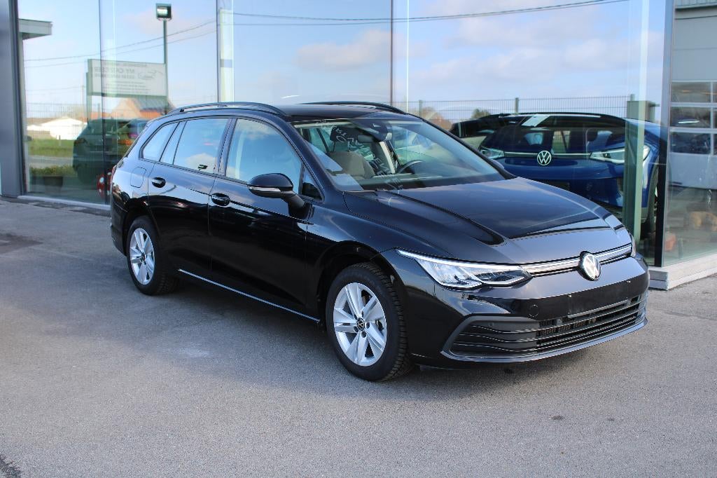 VOLKSWAGEN GOLF VARIANT 1.0 e TSI-DSG, Auto's, Volkswagen, Automaat, Stof, Euro 6, Zwart