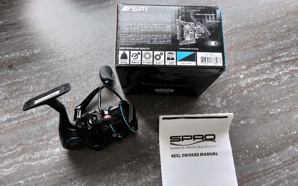 Spro SP1 1000 spinmolen.nieuw., Enlèvement, Neuf, Moulinet