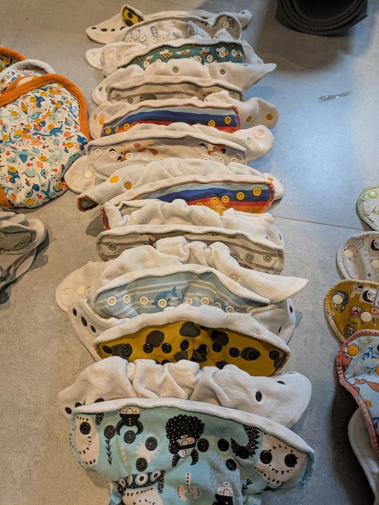 Ensemble complet de couches lavables (pour bébés et tout-pet, Enlèvement