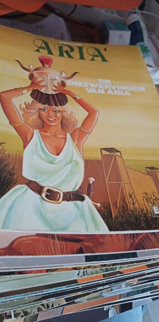 strips van aria, Ophalen, Complete serie of reeks, Zo goed als nieuw, Lombard