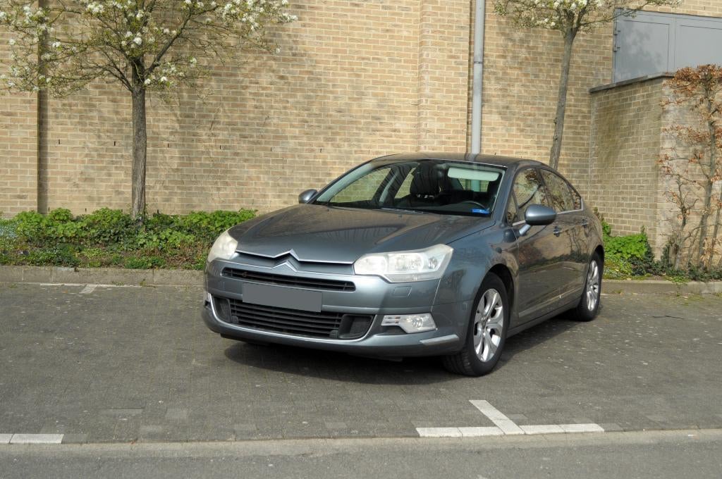 Citroën C5 Prestige automat HDi diesel 100KW +  div. options, Autos, 100 kW, Argent ou Gris, 4 portes, Entreprise