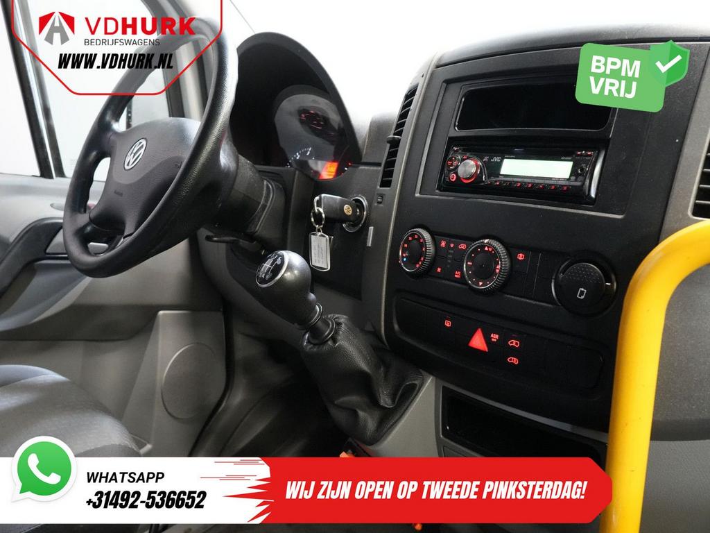 Volkswagen Crafter 35 2.0 TDI L3H2 EXPORT ONLY! €8.409 Incl., Auto's, Bestelwagens en Lichte vracht, Airconditioning, Wit, Bedrijf