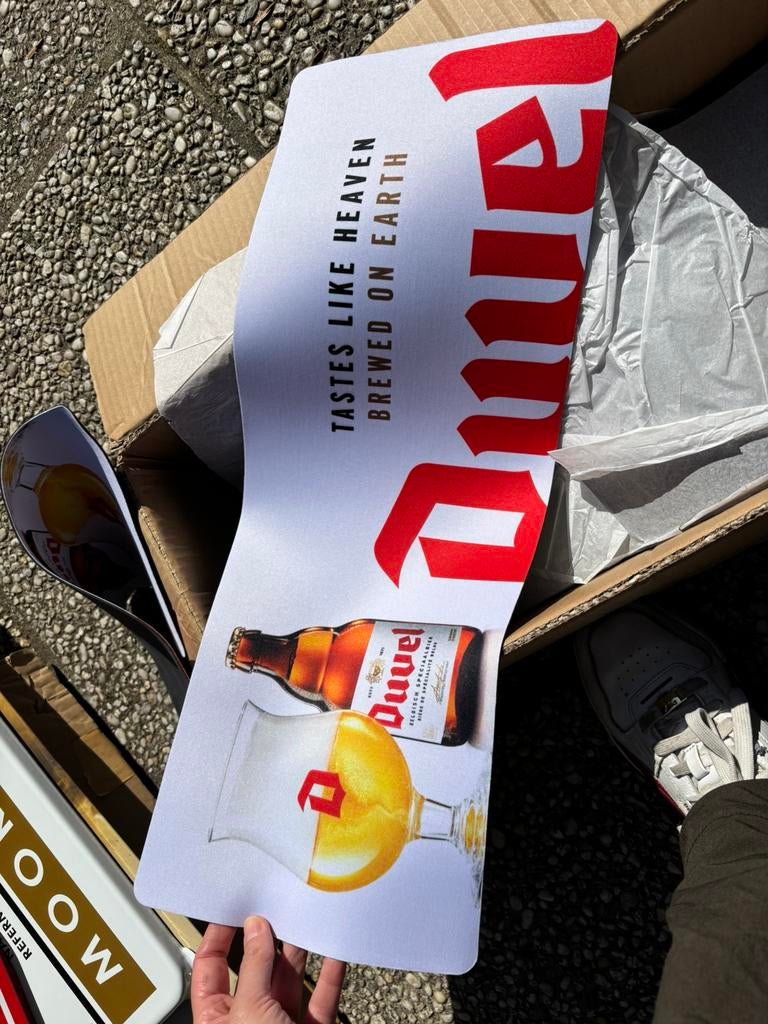 22 duvel bar runners/barmat nieuw, Verzamelen, Ophalen