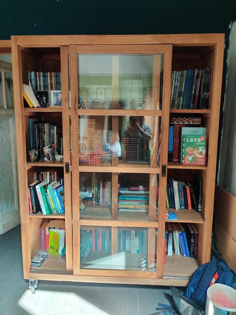 Vintage boekenkast, Huis en Inrichting, Ophalen