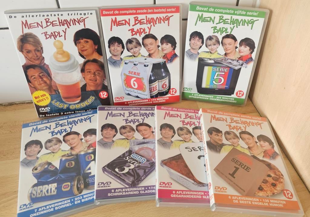 DVD serie, Cd's en Dvd's, Ophalen